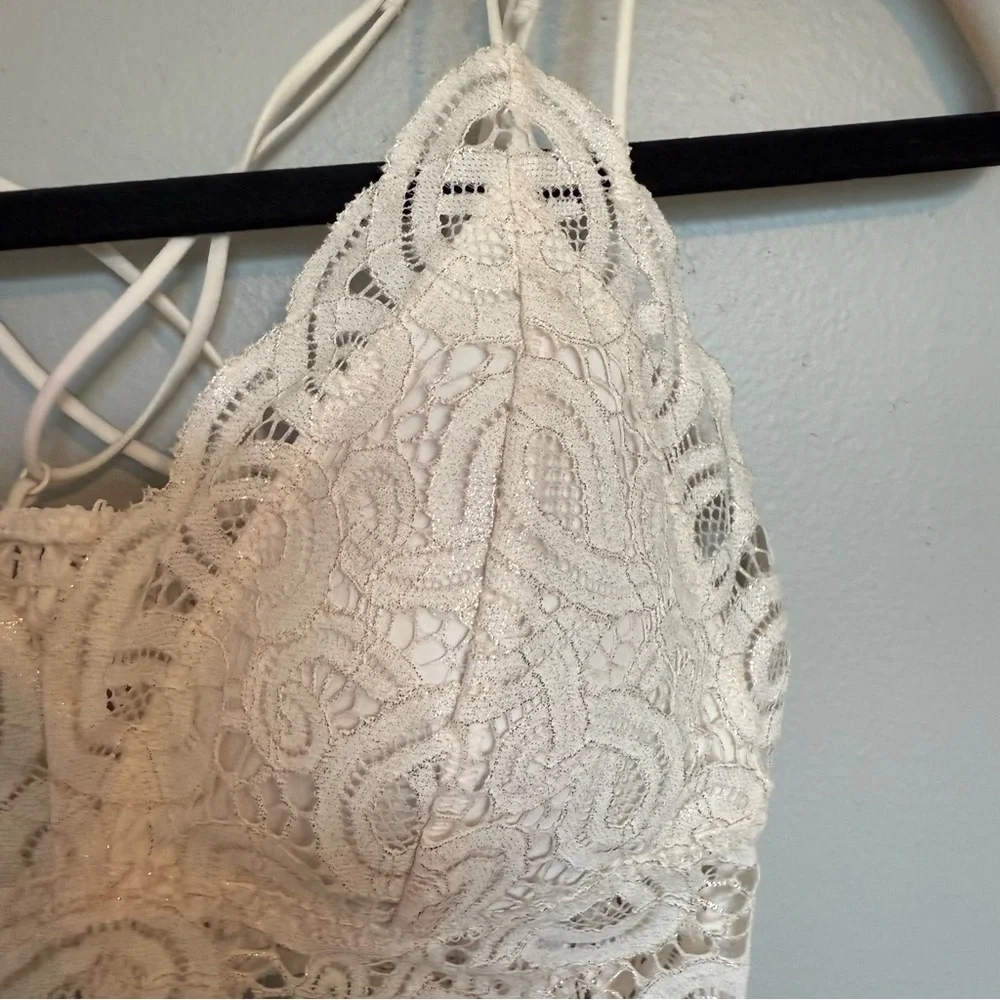 Victoria’s  Secret PINK Lace Bralette in Mint Washed But Never Worn Medium